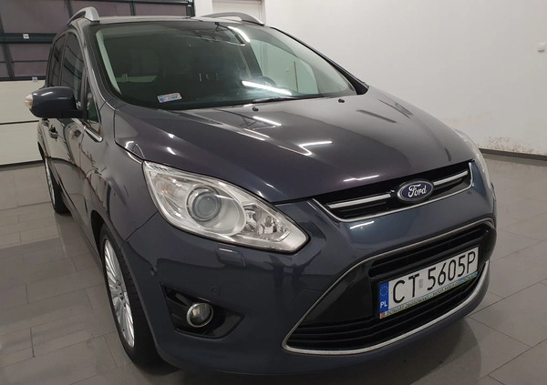 Ford Grand C-MAX cena 34999 przebieg: 205704, rok produkcji 2014 z Chodzież małe 742